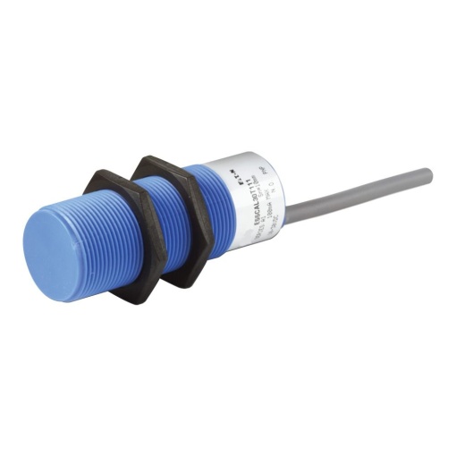 Proximity switch, inductive, 1NO, Sn15mm, 3L, 10-30VDC, PNP, M30, insulated material, line 2m