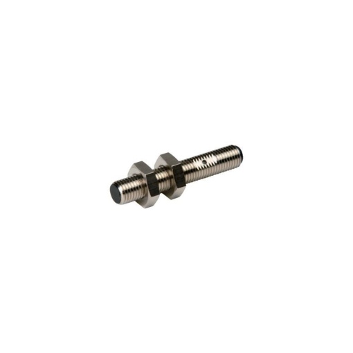 Proximity switch, E57 Global Series, 1 NO, 3-wire, 10 - 30 V DC, M8 x 1 mm, Sn 1 mm, Flush, NPN, Stainless steel, Plug-in connection M12 x 1