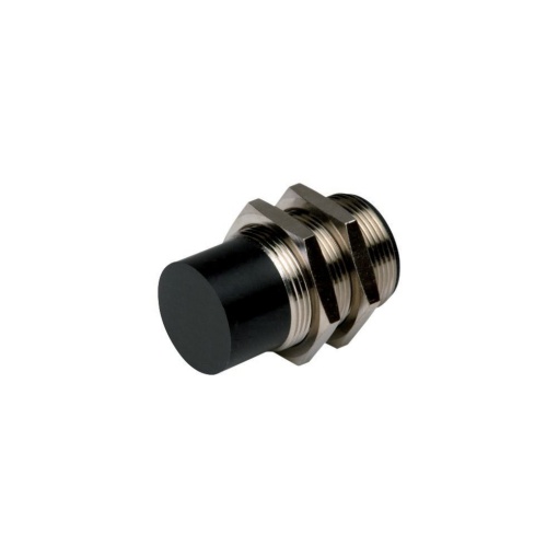 Proximity switch, E57 Global Series, 1 NO, 2-wire, 20 - 250 V AC, M30 x 1.5 mm, Sn 15 mm, Non-flush, Metal, Plug-in connection M12 x 1