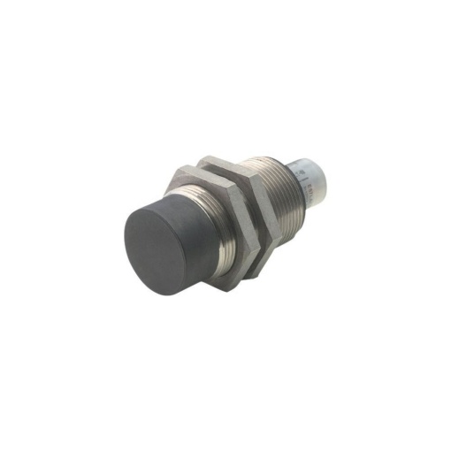 Proximity switch, E57 Premium Short-Series, 1 NO, 2-wire, 40 - 250 V AC, M30 x 1.5 mm, Sn 15 mm, Non-flush, Stainless steel, Plug-in connection M12