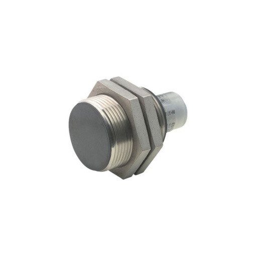 Proximity switch, E57 Premium Short-Series, 1 NO, 2-wire, 40 - 250 V AC, M30 x 1.5 mm, Sn 10 mm, Flush, Stainless steel, Plug-in connection M12 x 1