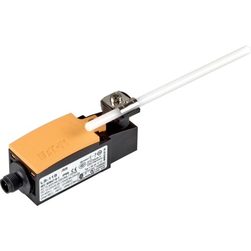 Position switch, Actuating rod, Complete device, 1 NO, 1 NC, Snap-action contact - Yes, Cage Clamp, Yellow, Insulated material, -25 - 70 C, with M1