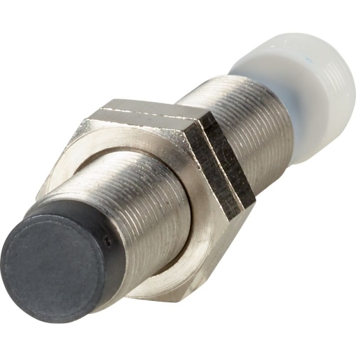 Proximity switch, E57G General Purpose Serie, 1 NO, 3-wire, 10 - 30 V DC, M12 x 1 mm, Sn 4 mm, Non-flush, PNP, Stainless steel, Plug-in connection M
