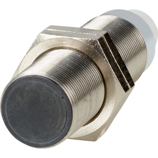 Proximity switch, E57G General Purpose Serie, 1 NO, 3-wire, 10 - 30 V DC, M18 x 1 mm, Sn 5 mm, Flush, PNP, Stainless steel, Plug-in connection M12 x