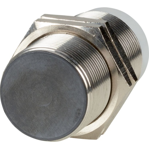Proximity switch, E57G General Purpose Serie, 1 NO, 3-wire, 10 - 30 V DC, M30 x 1.5 mm, Sn 10 mm, Flush, NPN, Stainless steel, Plug-in connection M1