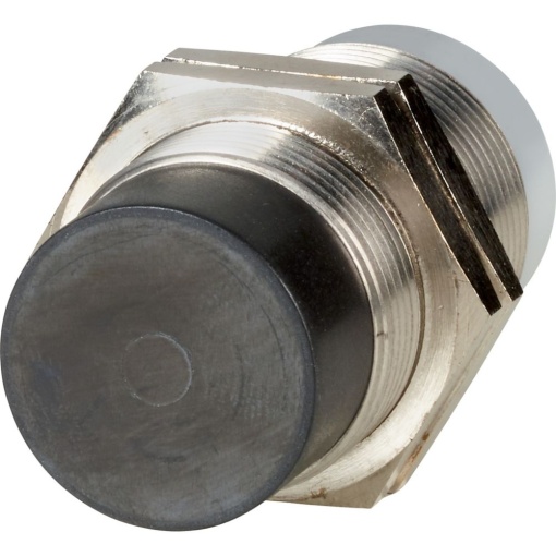 Proximity switch, E57G General Purpose Serie, 1 NO, 3-wire, 10 - 30 V DC, M30 x 1.5 mm, Sn 22 mm, Non-flush, PNP, Stainless steel, Plug-in connectio
