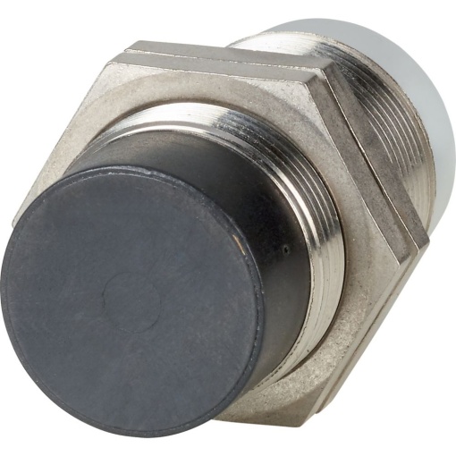 Proximity switch, E57P Performance Serie, 1 NO, 3-wire, 10  48 V DC, M30 x 1.5 mm, Sn 15 mm, Non-flush, NPN, Stainless steel, Plug-in connection M1