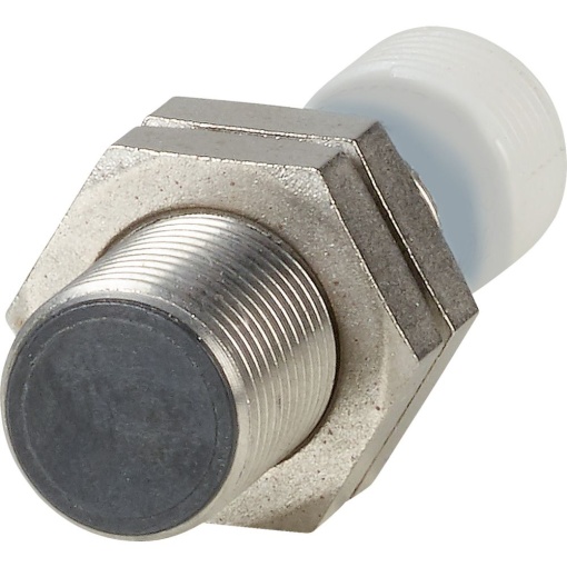 Proximity switch, E57P Performance Short Body Serie, 1 NO, 3-wire, 10  48 V DC, M12 x 1 mm, Sn 2 mm, Flush, NPN, Stainless steel, Plug-in connectio