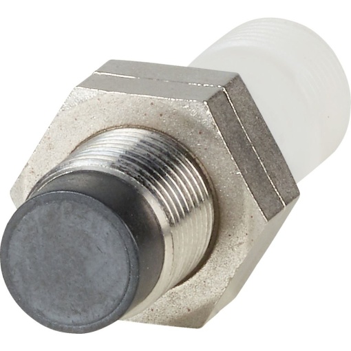 Proximity switch, E57P Performance Short Body Serie, 1 NO, 3-wire, 10  48 V DC, M12 x 1 mm, Sn 4 mm, Non-flush, PNP, Stainless steel, Plug-in conne