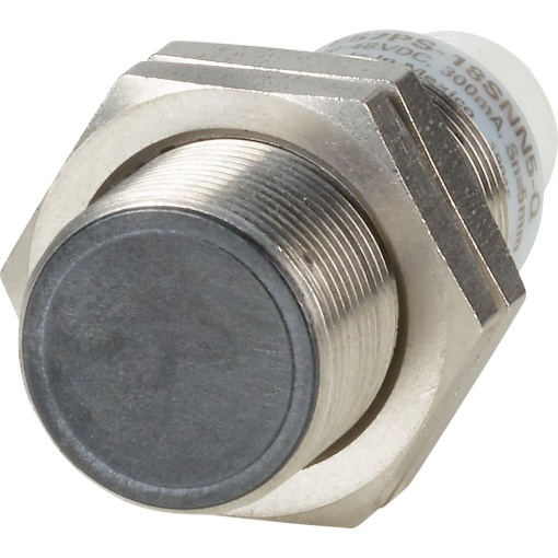 Proximity switch, E57P Performance Short Body Serie, 1 NC, 3-wire, 10  48 V DC, M18 x 1 mm, Sn 5 mm, Flush, PNP, Stainless steel, Plug-in connection