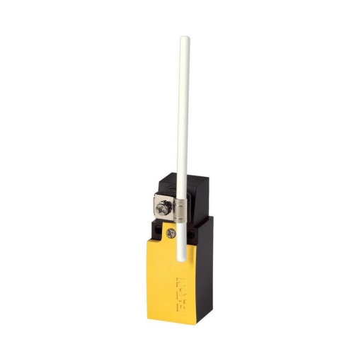 Safety position switch, LSM-, Actuating rod, Complete unit, 1 NO, 1 NC, Snap-action contact - Yes, Yellow, Metal, Cage Clamp, -25 - 70 C
