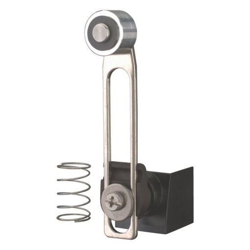 Adjustable roller lever, D18mm, metal