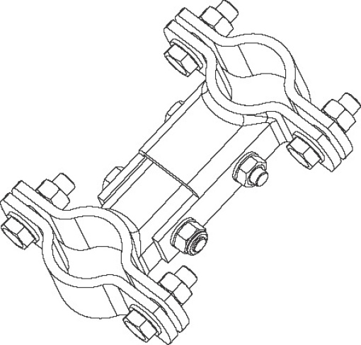 LUMINAIRE POLE BRACKET UMHK 4848-ER