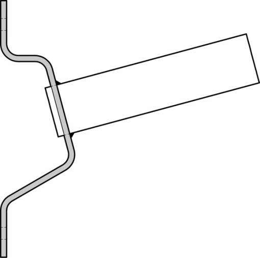 WALL BRACKET W27 HOT GALVANIZED