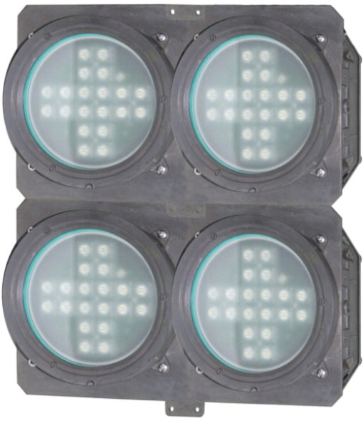 Ex-LED Floodlight for zone 1  21, PXLED 20L W 757 C E01, wide beam
