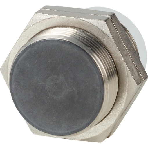 E57P performance short body series, 1 NO, 3-wire, 10  48 V DC, M30 x 1.5 mm, Sn 15 mm, Flush, NPN, Stainless steel, Plug-in connection M12 x 1