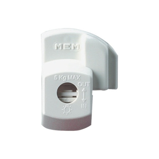LSC plug, re-wireable, 4pin, white cover