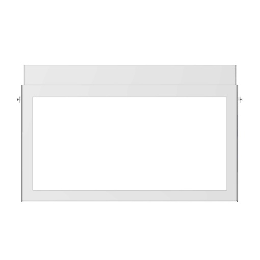 FT2EC IP4x, metal cover, White