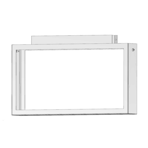 FT3EC IP4x, cubierta metálica, blanco