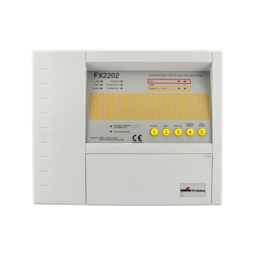 2 ZONE CONVENTIONAL PANEL COOPER FIRE