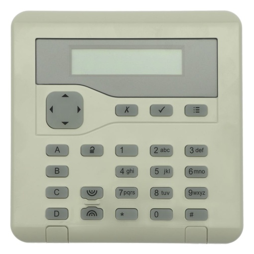Teclado LCD cablado para gama I-ON, com leitor de proximidade