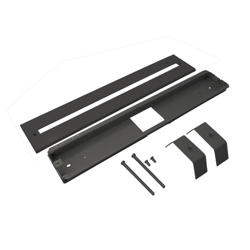 RECES. WITH COVER C.Way 30m - BLACK