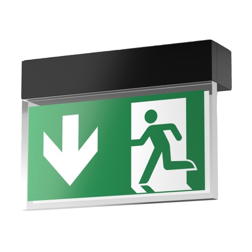 SignEdge Wall surface 23m CG-S black