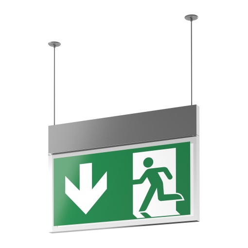 SignEdge Suspended rec. 30m CG-S grey