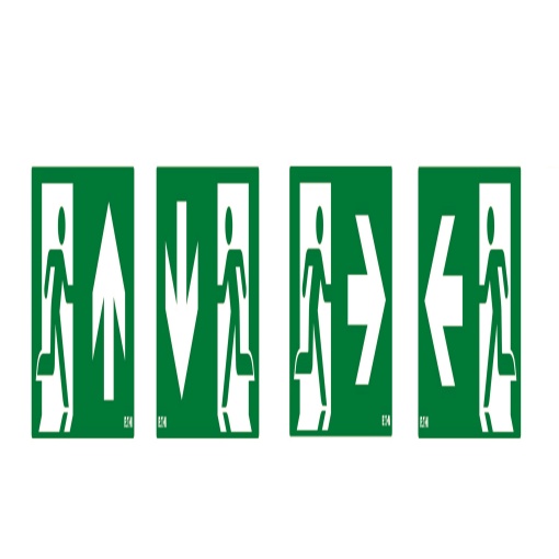 SafeLite 30m, 4x Adh Left, Right, Down, Up, ISO