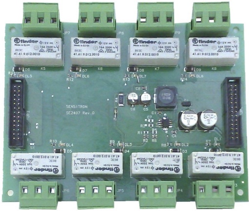 STG8REL - 8 RELAYS BOARD FOR STG-OUT16S