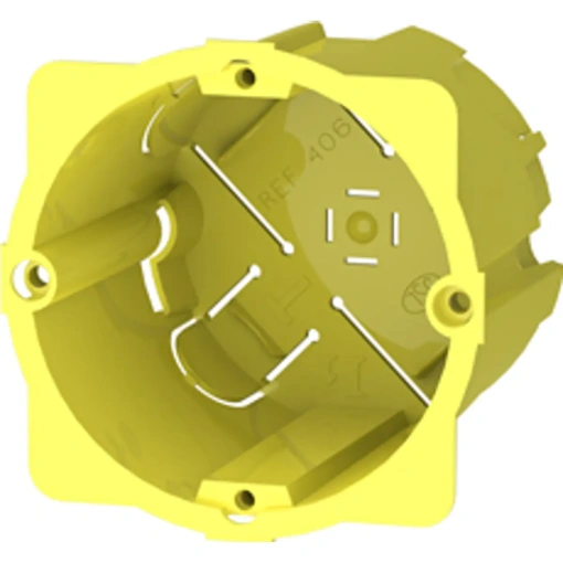 GANGABLE SURFACE-MOUNTED BOX 406 FOR DRYWALL