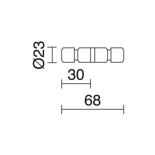Doble conector fast Ø9mm CONECTORES 3 polos Preto