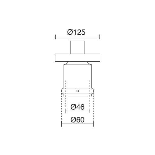 Pós luminaire GLOBOS IP44 E27 42W 250mm Blanco texturado