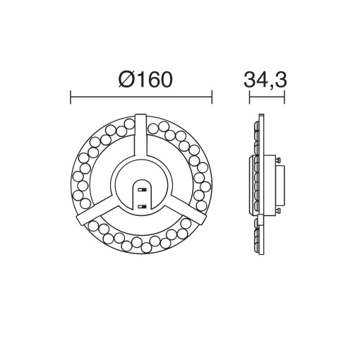 Accesorio LED T2 GX53 LED Bulb 15W 1780lm-1940lm CRI80 2700K-4000K 90º Branco