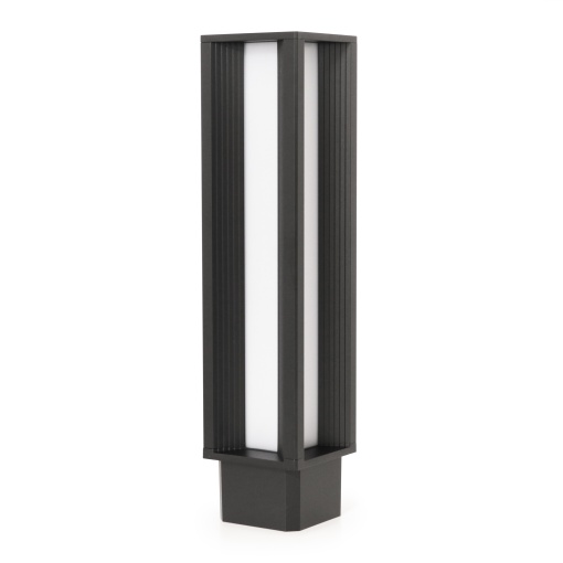 Bornes AURA IP65 Dali LED SMD 34W 5000lm2340lm CRI80 3000K 120º 680mm Preto