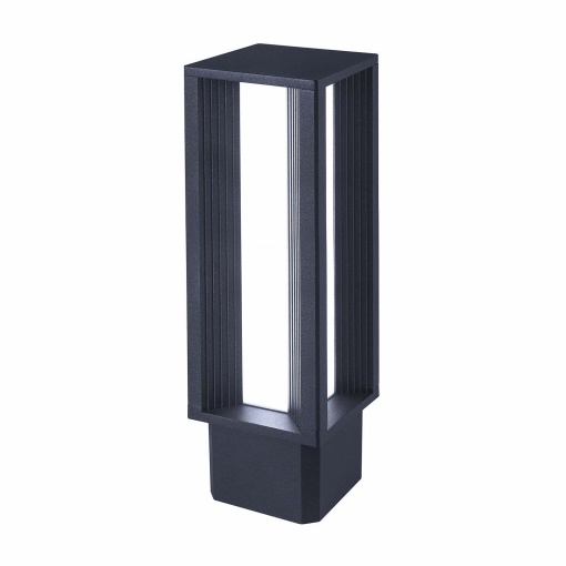 Bornes AURA IP65 Dali LED SMD 23W 3480lm1630lm CRI80 3000K 120º 400mm Preto