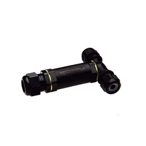 Accesorios  Triple conector T desde Ø13,5mm CONECTORES 5 polos Preto