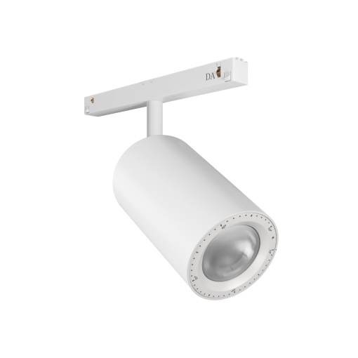 48V pista Spotlight tilt CRETE1 Dali LED COB 12.90W 1261lm CRI90 4000K 12º46º Branco