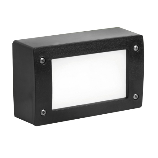 Suporte de parede DEVON Rectangle S IP66 GX53 LED T2 3.20W 405lm410lm410lm CRI80 3000K4000K6500K Preto