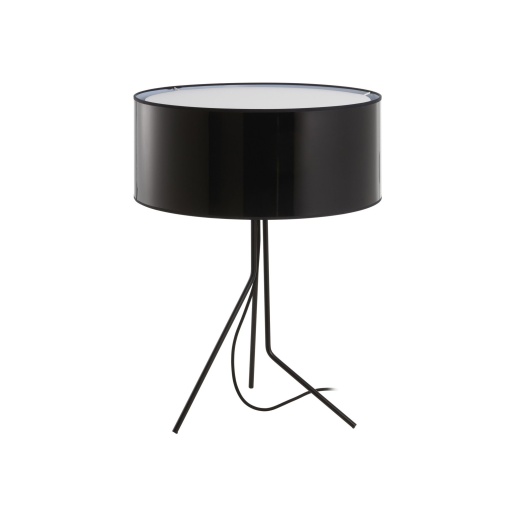 Tabela DIAGONAL Large E27 13W Preto Synthetic PVC black