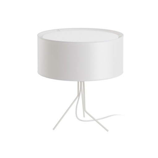 Tabela DIAGONAL Small E27-Ø45 13W Branco Branco sintético