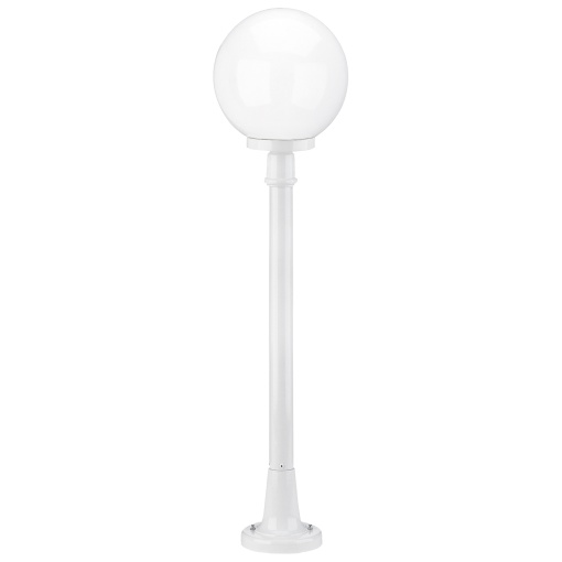 Bollard clássico GLOBI IP43 E27 42W 1160mm Blanco texturado