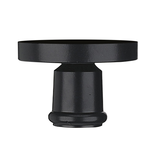 Pós luminaire GLOBOS IP44 E27 42W 300mm Negro texturado