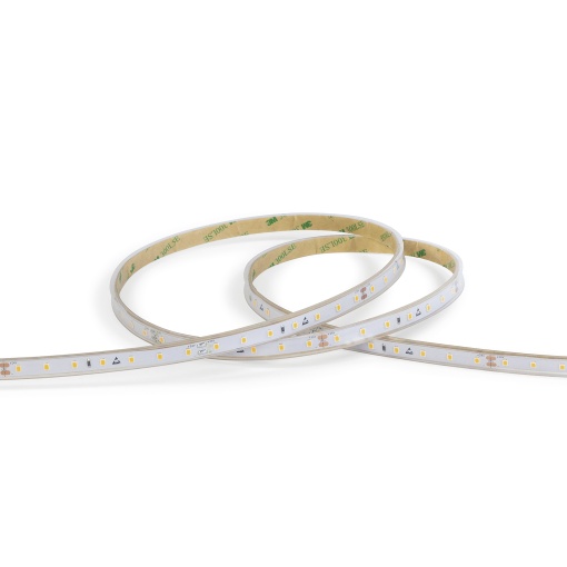 Tira conduzida NILO IP67 LED SMD 2835 4.80Wm 490lmm CRI90 2700K 120º