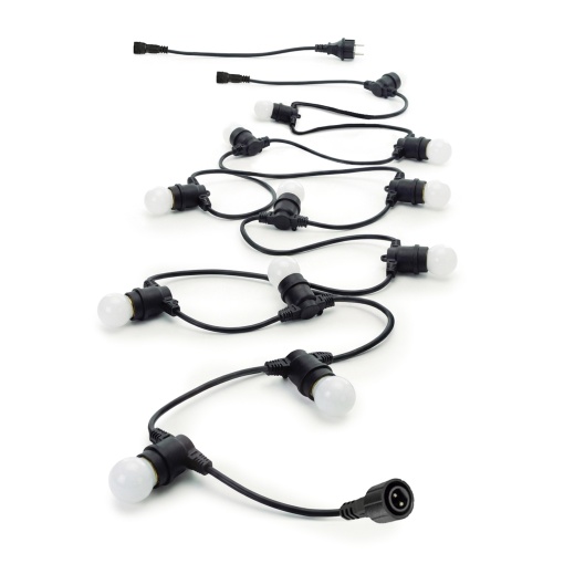 Guirnalda PORTOFINO IP65 E27 Preto