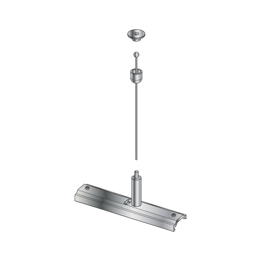 Kit de suspensão TRACK 48V Medium Aço galvanizado