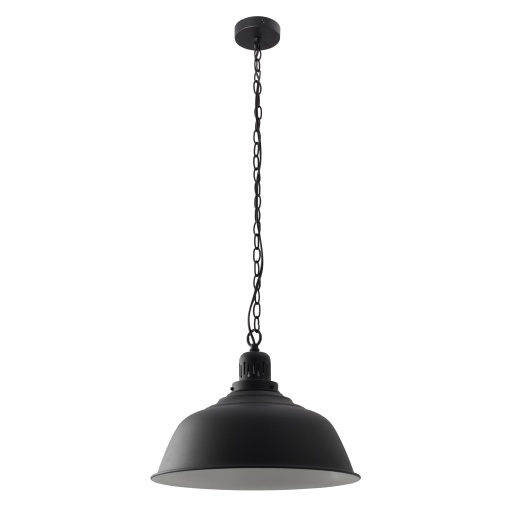 Suspensão VINTAGE E27 60W Preto Cinzento