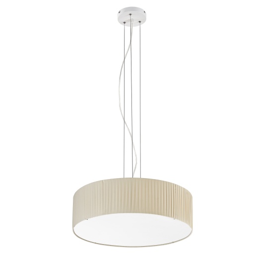 Suspensão VORADA LED SMD 25W 3540lm2123lm CRI80 3000K Fita embrulhada bege
