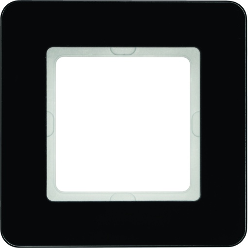 Q.7 - quadro x1, Vidro preto