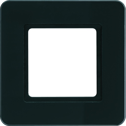 Q.7 - quadro x1 p LED, Vidro preto